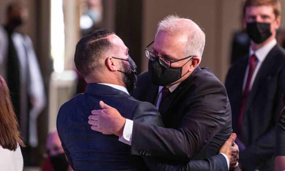 Scott Morrison and Danny Abdallah