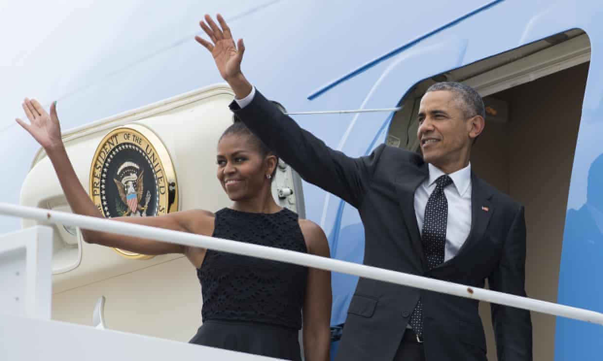 Michelle and Barack Obama