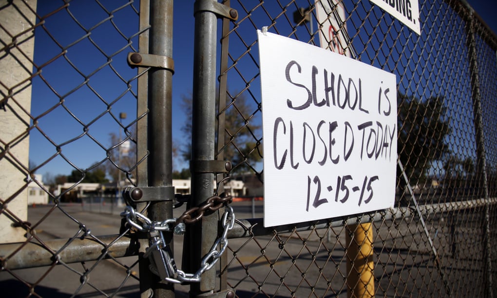 Birmingham Community Charter High School was closed as part of the total shutdown of LA schools on 15 December following a hoax bomb threat.