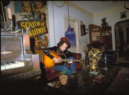 In his Fort Pierce lair … Stewart in the 1970s .