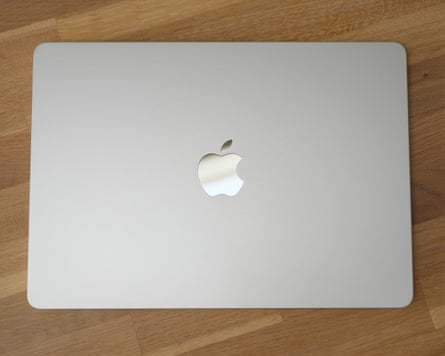 The lid of the Apple 13in MacBook Air M5.