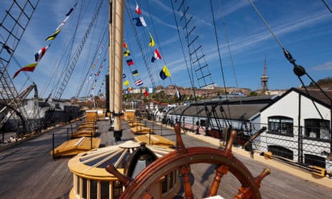 Ahoy there! The SS Great Britain, the first iron ship to cross the Atlantic.