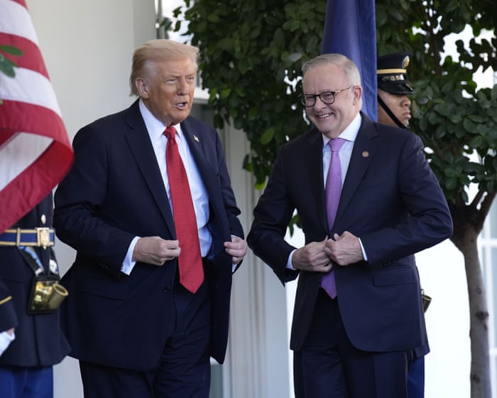 Albanese has worked out a way to deal with Trump – even if there are areas where they don’t see eye to eye