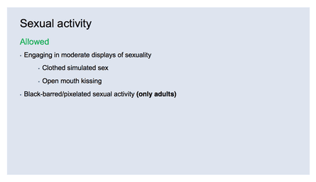 Facebook sexual activity slide