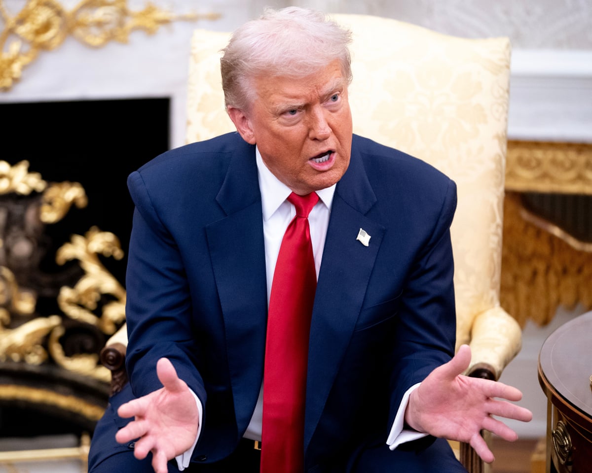 Outrage after Trump accuses Democrats of 'seditious behavior, punishable by death' | Democrats | The Guardian