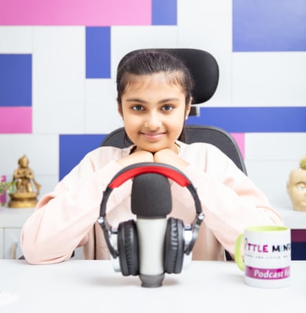 ‘Maybe a kid could fix our oceans’ … Siyona Vikram.