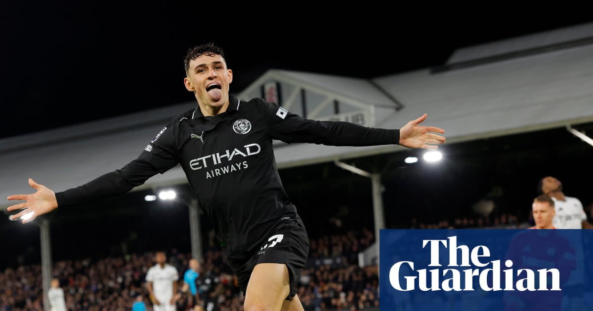 Manchester City hold off heroic Fulham fightback to win nine-goal epic