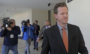 Paul Petersen, an elected official from Arizona, following an initial court appearance in 2019 in Salt Lake City.