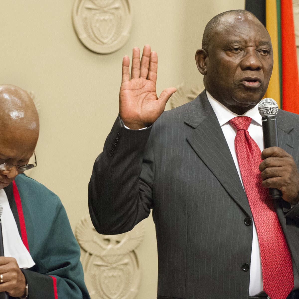 photo President Ramaphosa Bodyguards the guardian