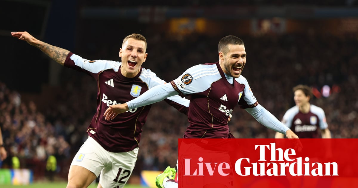Aston Villa v Bologna: Europa League quarter-final, second leg – live