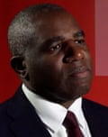David Lammy, the justice secretary.
