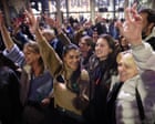 Wild scenes of celebration in Belgrade as Vučić concedes Serbian election – Europe live