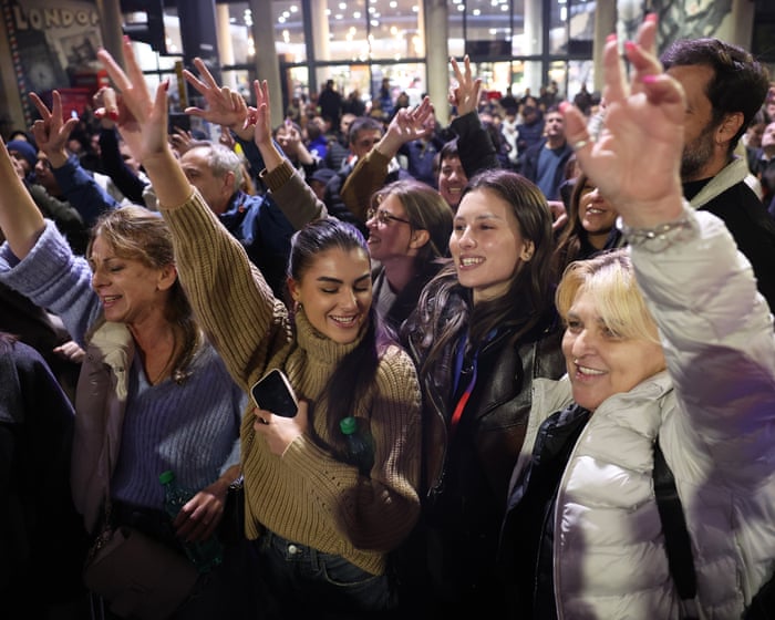 Serbian leader Aleksandar Vučić concedes defeat in fiercely contested parliamentary election