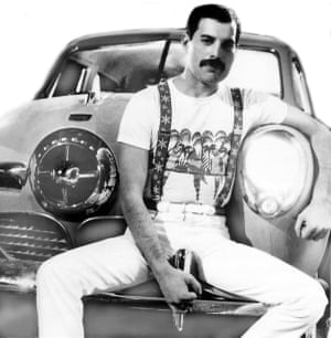 FreddIE mercury STUDEBAKER CHAMPION He is the champion. Freddie gets first prize in the Rock Stars Cars’ product placement competition as he makes himself comfortable on this 1950 Studebaker Champion. Contact neil@thisdayinmusic.com