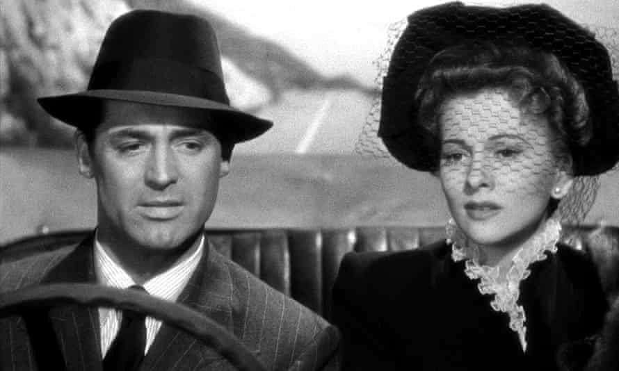 Cary Grant and Joan Fontaine in Suspicion.