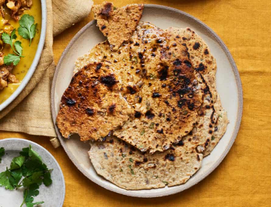 Romy Gill's Chickpea Flour Roti.