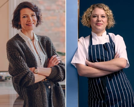 Female chefs Thomasina Miers and Sally Abe.