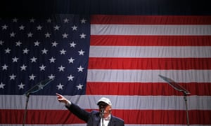 Donald Trump campaigns in Michigan