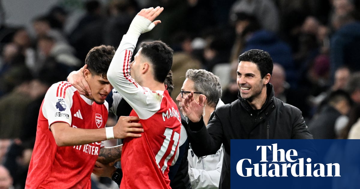 Beating Tottenham can be a ‘turning point’ for Arsenal, says proud Arteta