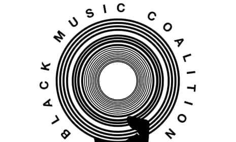 Logo for Black Music Coalition.