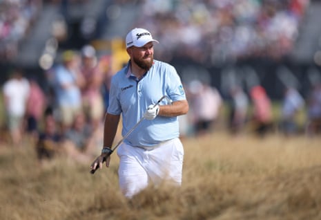 Shane Lowry on the 17th.