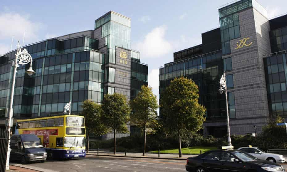 The Irish financial services centre in Dublin
