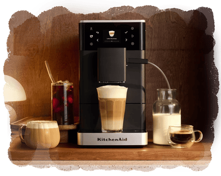 KitchenAid KA KF3 5KES8453BBM Cold Espresso Automatic Bean to Cup Coffee Machine, Matte Black