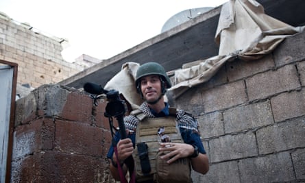 James Foley in Aleppo, Syria, just weeks before he was ambushed and kidnapped.