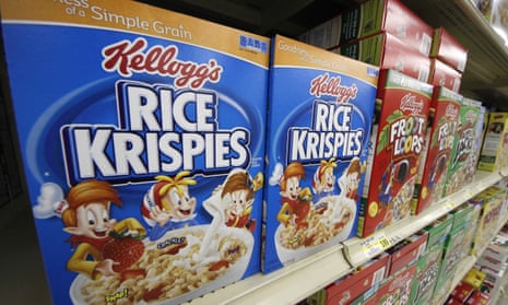The video was shot at a time when Kellogg’s and a union were involved in a labor dispute.