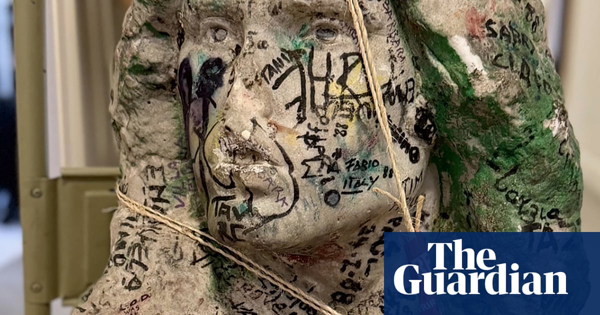 Jim Morrison's long-lost graveside bust turns up during French police search