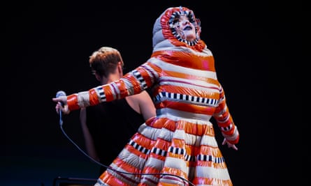 Björk performs at the Bluedot festival, 2022