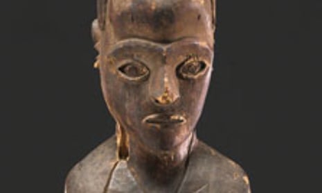 Diviner’s Figure representing the Belgian colonial officer, Maximilien Balot, 1931 Pende culture.