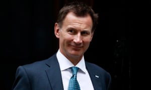 Jeremy Hunt, the health secretary.
