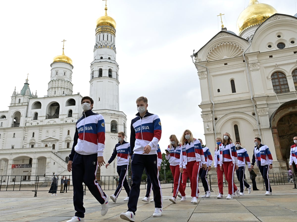 Russia In All But Name The Roc Team Go To Tokyo With A Siege Mentality Russia Olympic Team The Guardian