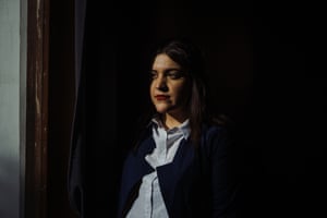 Rahiba Rahimi in her Kabul studio.