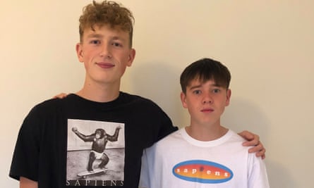 Sidney and Ozzy O’Neill turned their doodles into a T-shirt business.