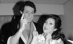 Placido Domingo, left, appears with Renata Scotto in 1981.