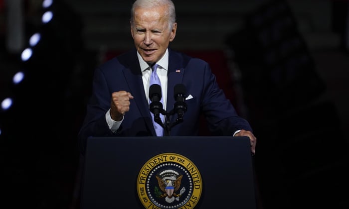 Joe BidenFILE - President Joe Biden speaks outside Independence Hall, Sept. 1, 2022, in Philadelphia.(AP Photo/Matt Slocum, File)