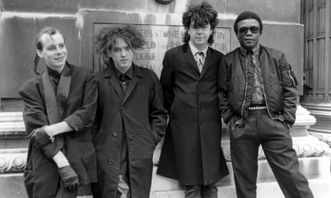The Cure in 1984 (l-r): Porl Thompson, Robert Smith, Lol Tolhurst and Andy Anderson. 