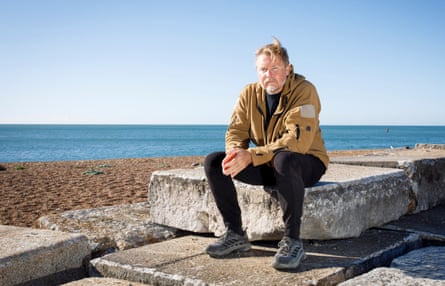 Bushby on the beach today