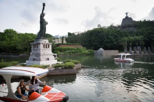 New York’s Statue of Liberty, Easter Island and its statues, and Christ the Redeemer from Rio de Janeiro