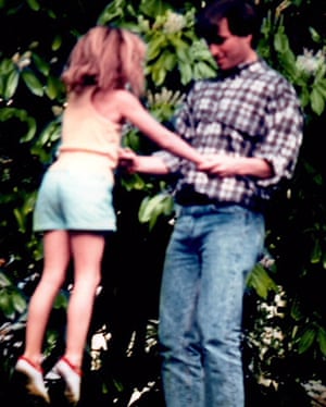 Lisa with Steve Jobs in San Francisco, early 80s.