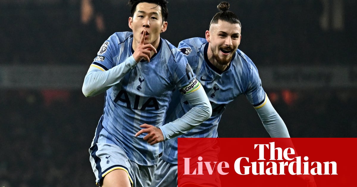 Arsenal v Tottenham: Premier League – live Arsenal v Tottenham: Premier League – live