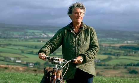 Irish travel writer Dervla Murphy, pictured in 1990.