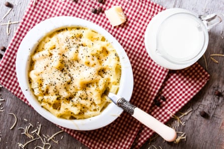 Leftover cheese rind can help create a luxurious mac’n’cheese.