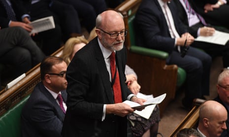 Alex Cunningham in parliament