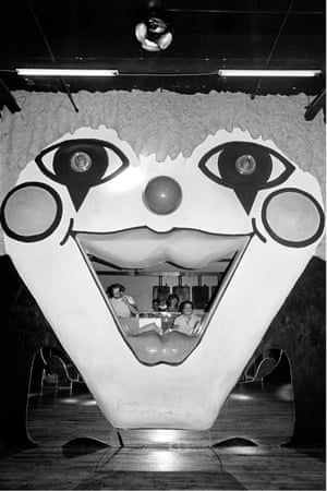 Fun House DJ Booth, 1979‘This is the fairground-styled DJ booth at the Fun House, a couple of years before Jellybean Benitez, soon to be Madonna’s boyfriend, became the resident DJ’ 
