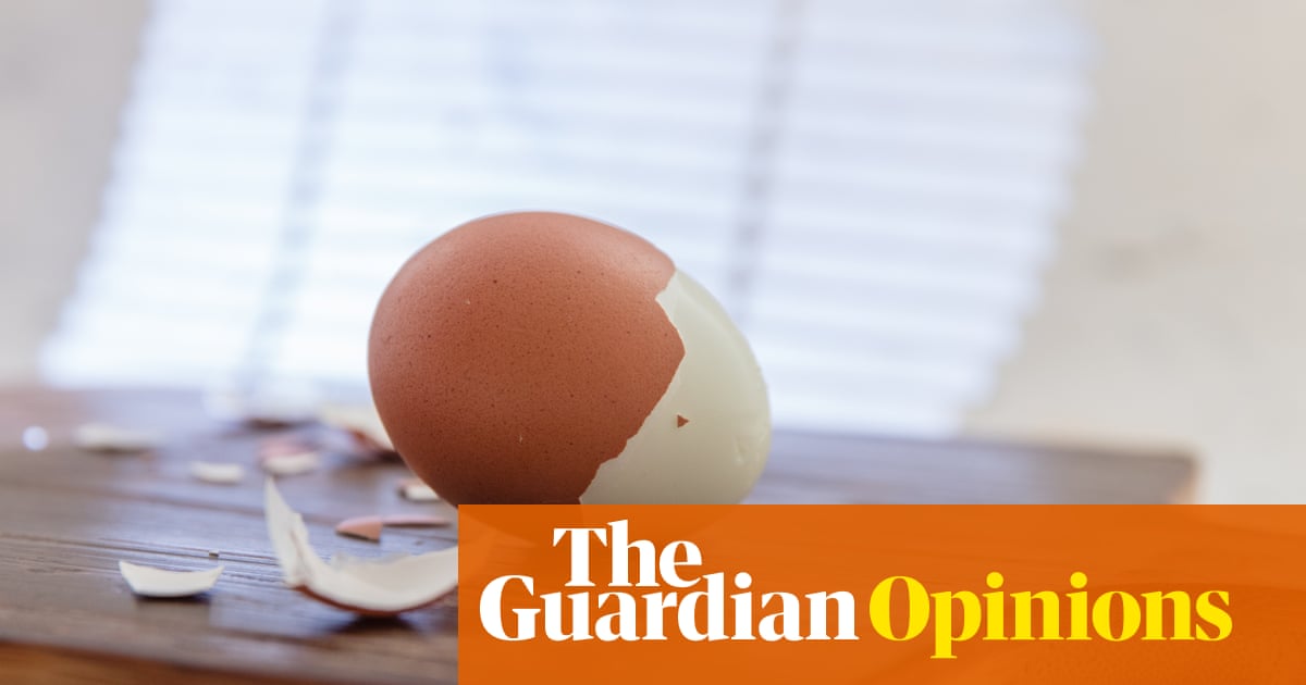 Can you crack it? Science reveals the best way to peel a boiled egg | Polly Burey