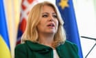 Slovakia's president sues ex-prime minister for defamation as election tensions rise