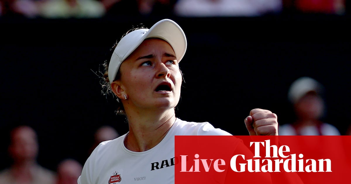 Wimbledon 2026: Krejcikova v Andreeva, Gauff battles previous Sierra, Sinner beats Borges – stay Wimbledon 2026: Krejcikova v Andreeva, Gauff battles previous Sierra, Sinner beats Borges – stay